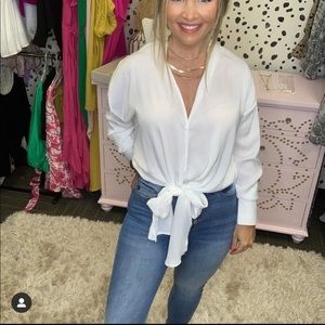 COPY - Front tie blouse